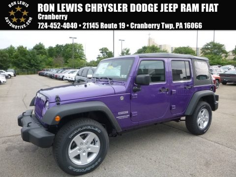 Extreme Purple Jeep Wrangler Unlimited Sport 4x4. Click to enlarge. Extreme Purple Jeep Wrangler Unlimited Sport 4x4. Click to enlarge.