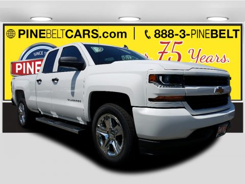 Summit White Chevrolet Silverado 1500 Custom Double Cab 4x4. Click to enlarge. Summit White Chevrolet Silverado 1500 Custom Double Cab 4x4. Click to enlarge.