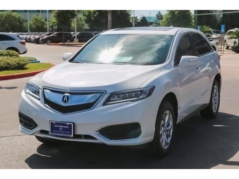 White Diamond Pearl Acura RDX FWD.  Click to enlarge.