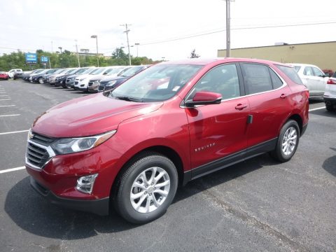 Cajun Red Tintcoat Chevrolet Equinox LT AWD.  Click to enlarge.