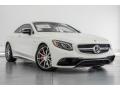 Front 3/4 View of 2017 Mercedes-Benz S 63 AMG 4Matic Coupe #12