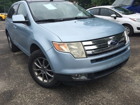 Light Ice Blue Metallic Ford Edge SEL AWD.  Click to enlarge.
