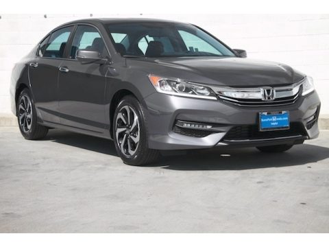 Modern Steel Metallic Honda Accord EX-L V6 Sedan.  Click to enlarge.