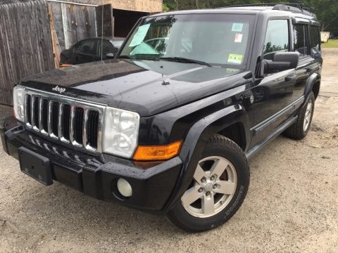 Black Jeep Commander 4x4.  Click to enlarge.