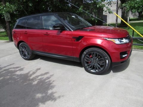 Firenze Red Land Rover Range Rover Sport Supercharged.  Click to enlarge.
