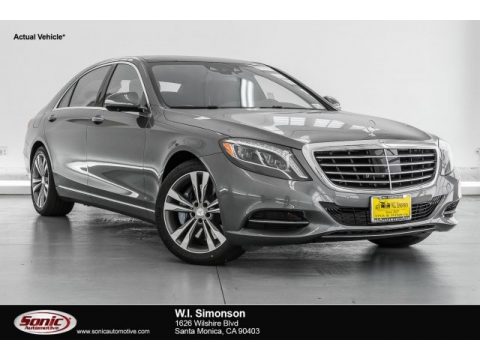 Selenite Grey Metallic Mercedes-Benz S 550 Sedan.  Click to enlarge.