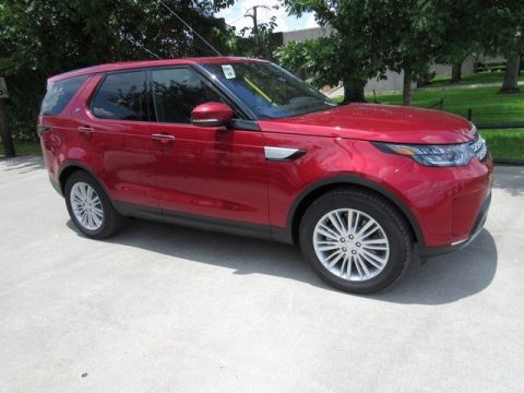 Firenze Red Land Rover Discovery HSE Luxury.  Click to enlarge.