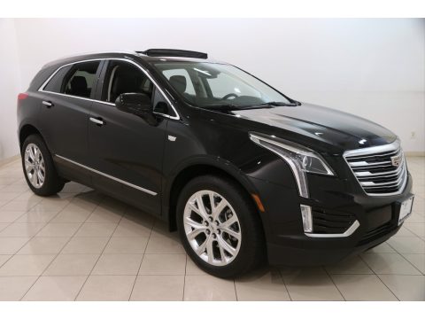 Stellar Black Metallic Cadillac XT5 Luxury AWD.  Click to enlarge.