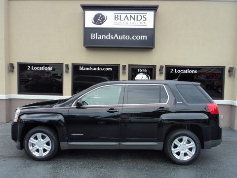 Onyx Black GMC Terrain SLE. Click to enlarge. Onyx Black GMC Terrain SLE. Click to enlarge.