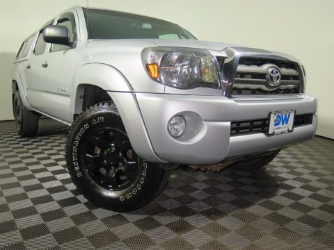 Silver Streak Mica Toyota Tacoma V6 TRD Double Cab 4x4.  Click to enlarge.