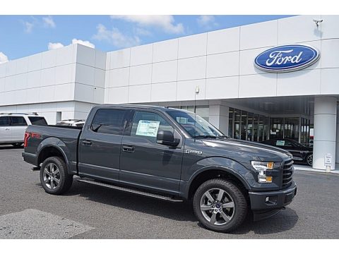 Lithium Gray Ford F150 XLT SuperCrew 4x4.  Click to enlarge.