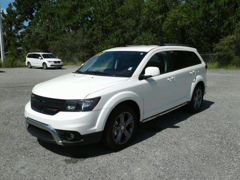 Vice White Dodge Journey Crossroad Plus.  Click to enlarge.