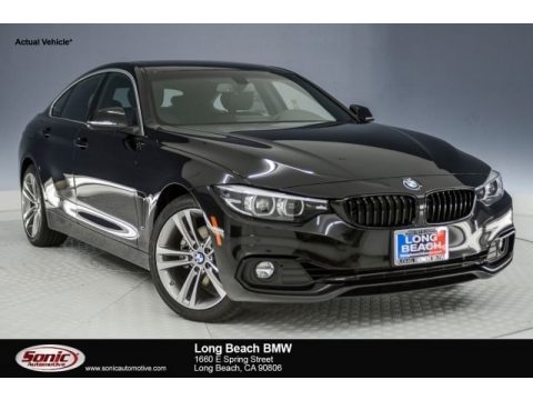 Black Sapphire Metallic BMW 4 Series 430i Gran Coupe.  Click to enlarge.