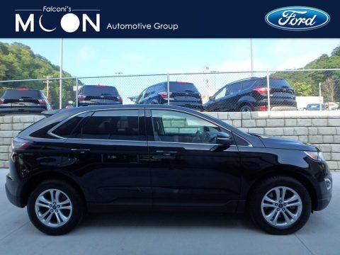 Shadow Black Ford Edge SEL AWD.  Click to enlarge.
