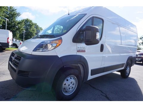 Bright White Ram ProMaster 1500 High Roof Cargo Van.  Click to enlarge.