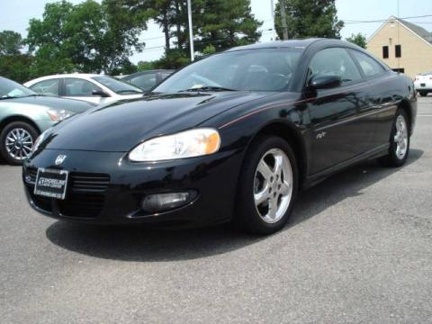 Black Dodge Stratus R/T Coupe.  Click to enlarge.
