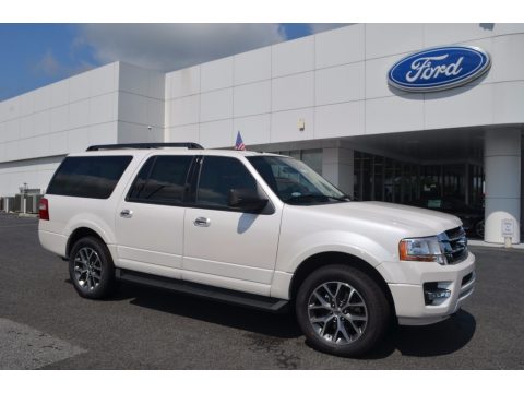 White Platinum Ford Expedition EL XLT 4x4.  Click to enlarge.