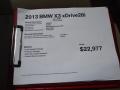 2013 X3 xDrive 28i #11 2013 X3 xDrive 28i #11