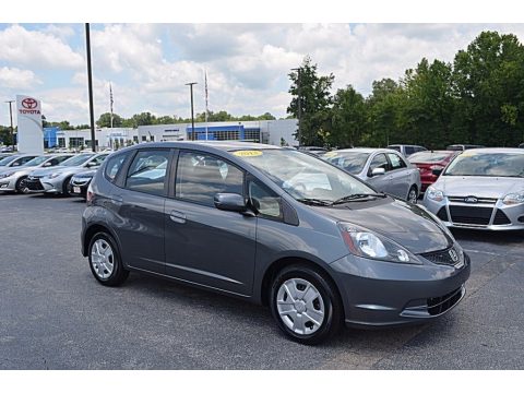 Polished Metal Metallic Honda Fit .  Click to enlarge.