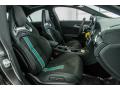  2017 Mercedes-Benz CLA Motorsport Edition Black w/Dinamica and Petrol Green Highlights Interior #2
