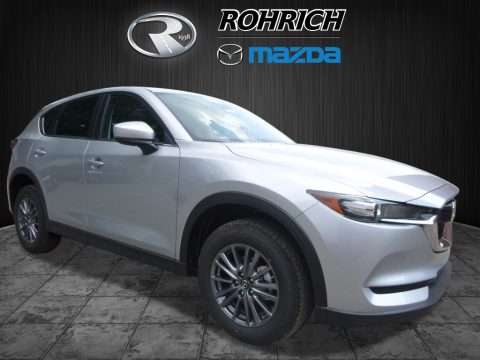Sonic Silver Metallic Mazda CX-5 Touring AWD.  Click to enlarge.