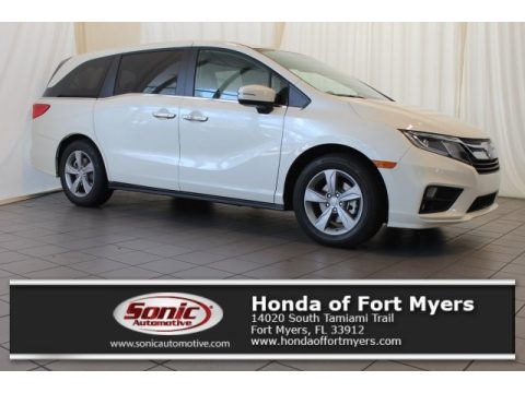 White Diamond Pearl Honda Odyssey EX-L. Click to enlarge. White Diamond Pearl Honda Odyssey EX-L. Click to enlarge.