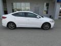  2018 Hyundai Elantra Quartz White Pearl #2