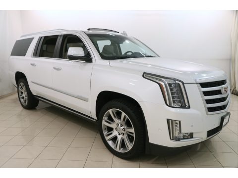 Crystal White Tricoat Cadillac Escalade ESV 4WD. Click to enlarge. Crystal White Tricoat Cadillac Escalade ESV 4WD. Click to enlarge.