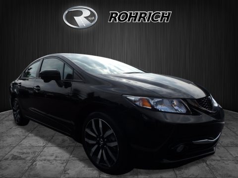 Crystal Black Pearl Honda Civic EX-L Sedan. Click to enlarge. Crystal Black Pearl Honda Civic EX-L Sedan. Click to enlarge.