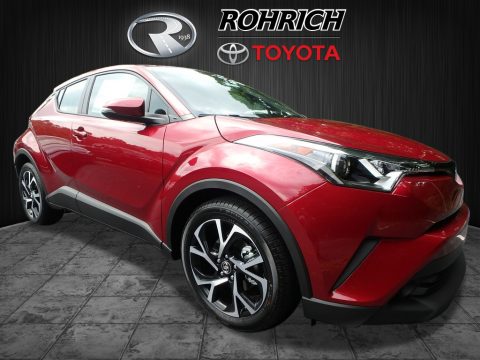 Ruby Flare Pearl Toyota C-HR XLE.  Click to enlarge.