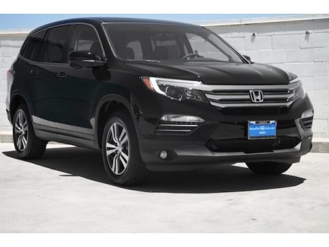 Crystal Black Pearl Honda Pilot EX.  Click to enlarge.