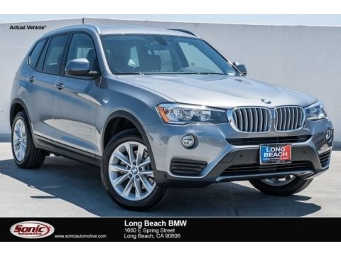 Space Gray Metallic BMW X3 sDrive28i.  Click to enlarge.