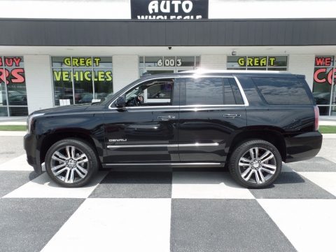 Onyx Black GMC Yukon SLT 4WD.  Click to enlarge.