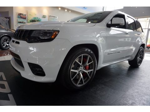Bright White Jeep Grand Cherokee SRT 4x4.  Click to enlarge.