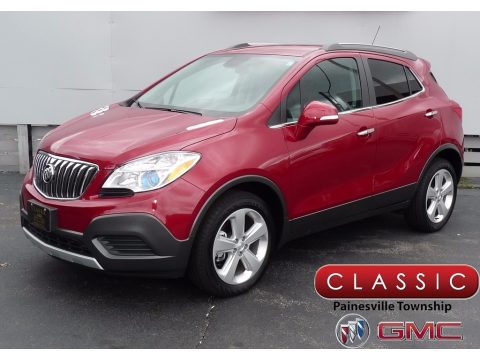 Winterberry Red Metallic Buick Encore .  Click to enlarge.
