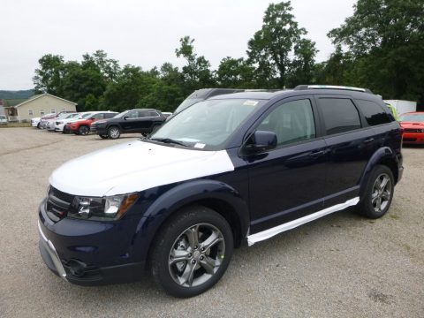 Contusion Blue Dodge Journey Crossroad AWD.  Click to enlarge.