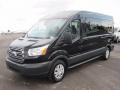 Front 3/4 View of 2017 Ford Transit Wagon XLT 350 MR Long #1