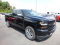 Front 3/4 View of 2018 Chevrolet Silverado 1500 Custom Double Cab 4x4 #7