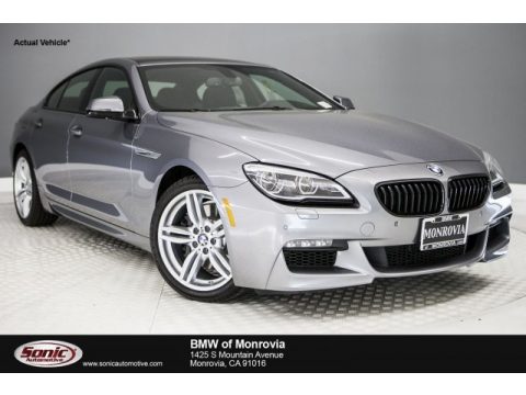 Space Gray Metallic BMW 6 Series 640i Gran Coupe.  Click to enlarge.