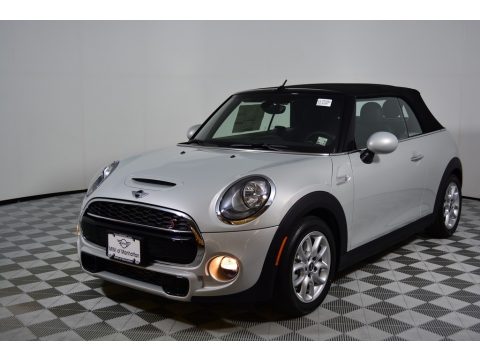 White Silver Metallic Mini Convertible Cooper S.  Click to enlarge.