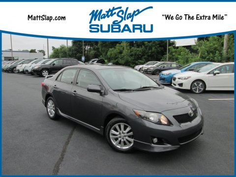 Magnetic Gray Metallic Toyota Corolla S. Click to enlarge. Magnetic Gray Metallic Toyota Corolla S. Click to enlarge.