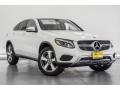 Front 3/4 View of 2018 Mercedes-Benz GLC 300 4Matic Coupe #11