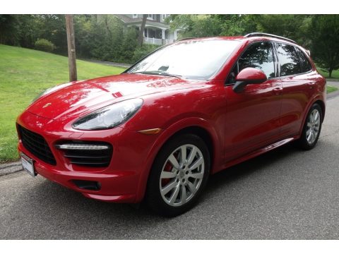 Carmine Red Porsche Cayenne GTS.  Click to enlarge.