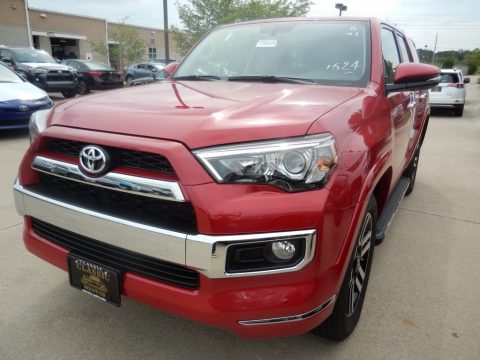 Barcelona Red Metallic Toyota 4Runner Limited 4x4.  Click to enlarge.