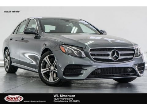 Selenite Grey Metallic Mercedes-Benz E 300 Sedan.  Click to enlarge.