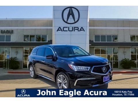 Crystal Black Pearl Acura MDX Technology SH-AWD.  Click to enlarge.