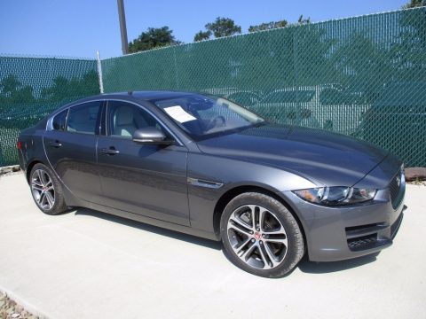 Ammonite Grey Jaguar XE 35t Premium AWD.  Click to enlarge.