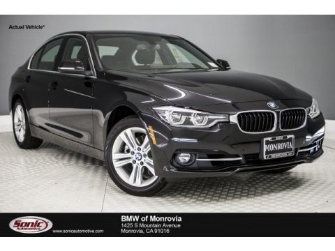 Black Sapphire Metallic BMW 3 Series 330i Sedan.  Click to enlarge.