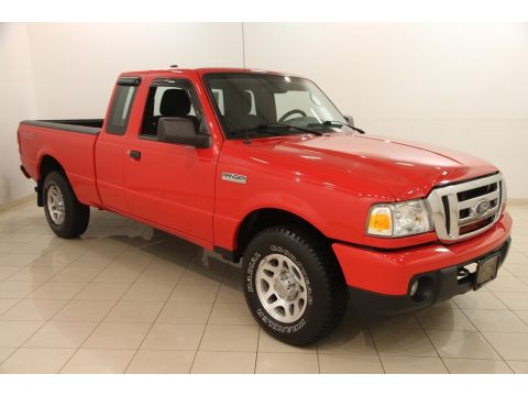 Torch Red Ford Ranger XLT SuperCab 4x4.  Click to enlarge.