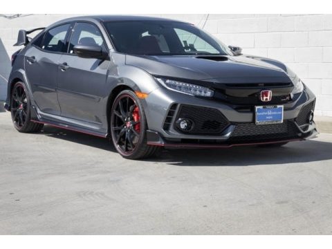 Modern Steel Metallic Honda Civic Type R.  Click to enlarge.